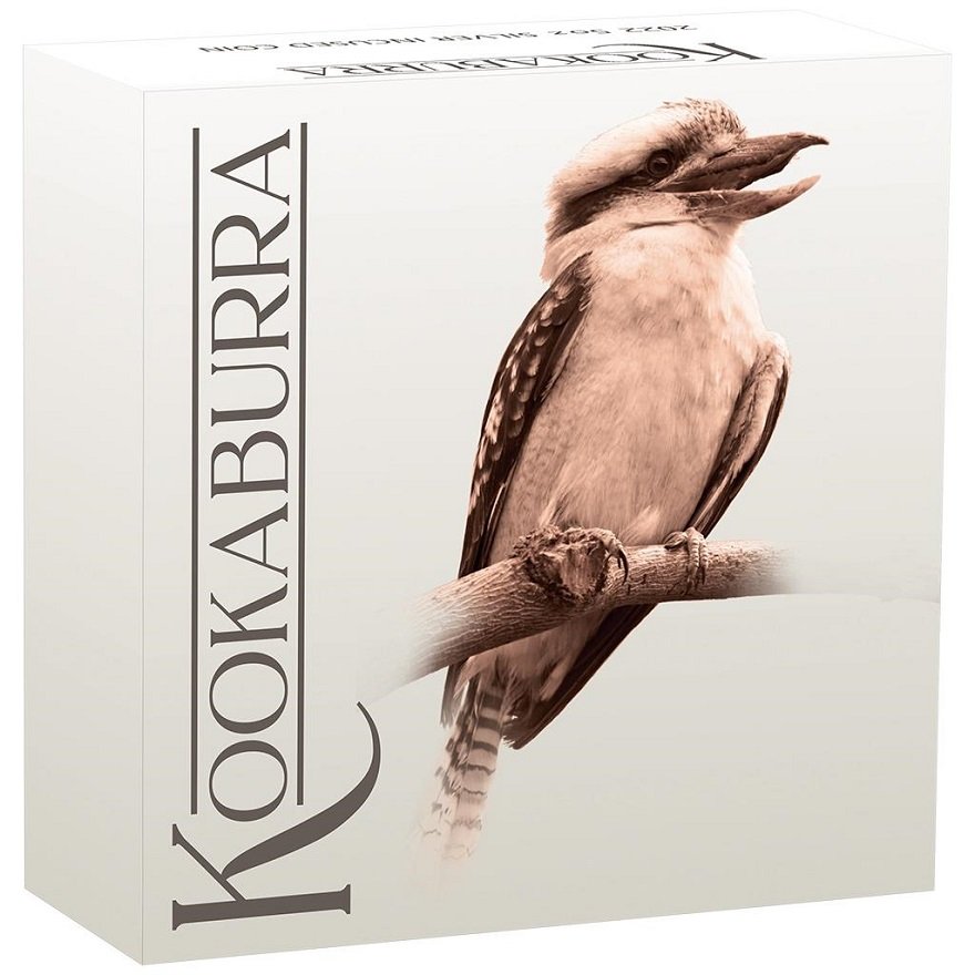 View 5: Silber Kookaburra 5 oz PP - Incused 2022