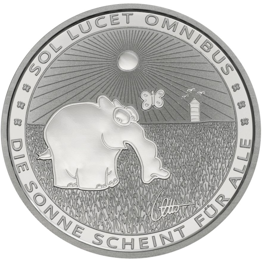 View 1: Silber Sunny Ottifant 1 oz - Perth Mint 2021