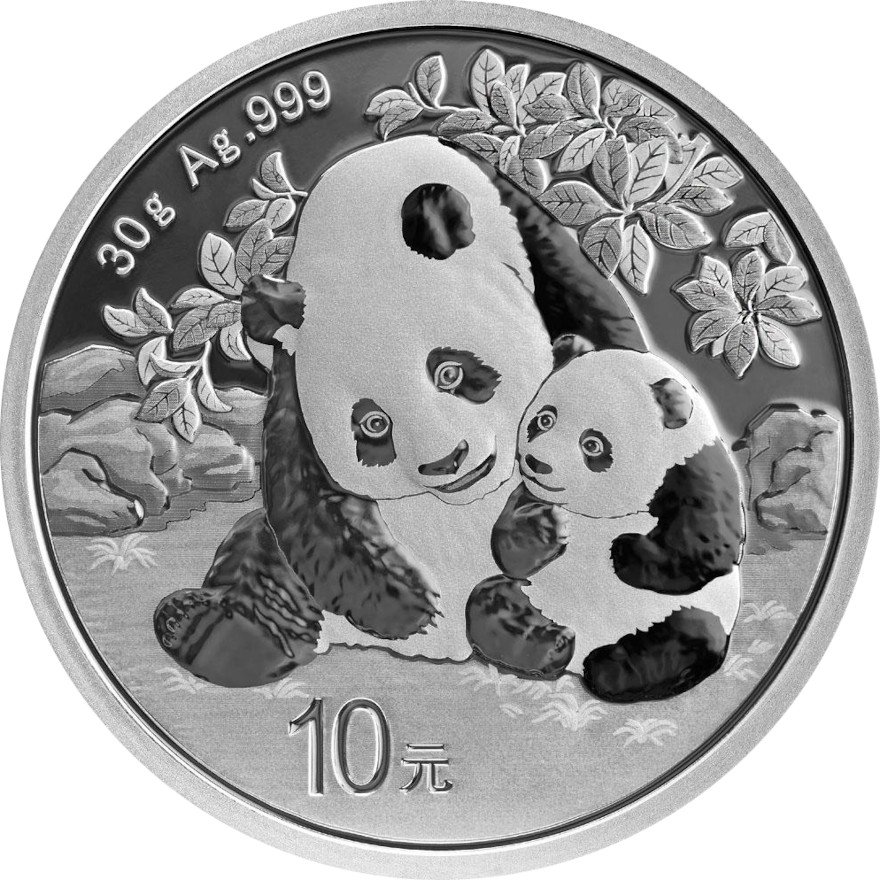 View 1: Silber China Panda 30 g - 2024