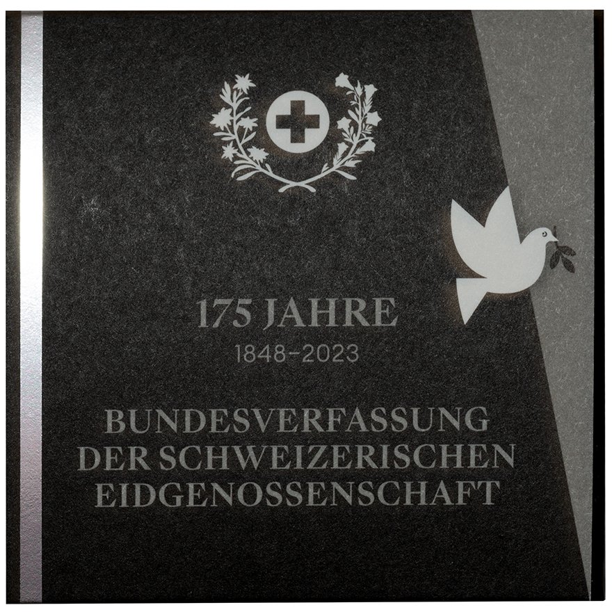 View 3: Silber "175 Jahre Bundesverfassung" 20 g - PP - 2023