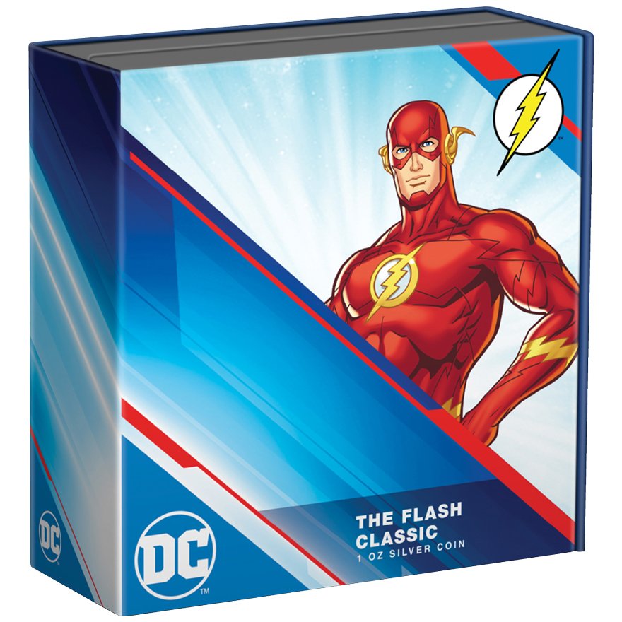 View 7: Silber Flash - Classic Superheroes 1 oz PP