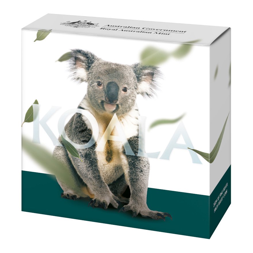 View 5: Silber Koala 1 oz PP - High Relief - RAM 2024