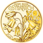 Gold Naturschatz Alpen - Im tiefsten Wald 50 EUR AUT PP - 2021