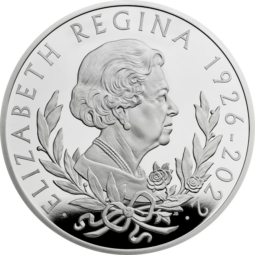 View 2: Silber Her Majesty Queen Elizabeth II 1 oz PP - The Royal Mint