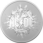 Silber ACDC Frosted Uncirculated 1 oz - RAM
