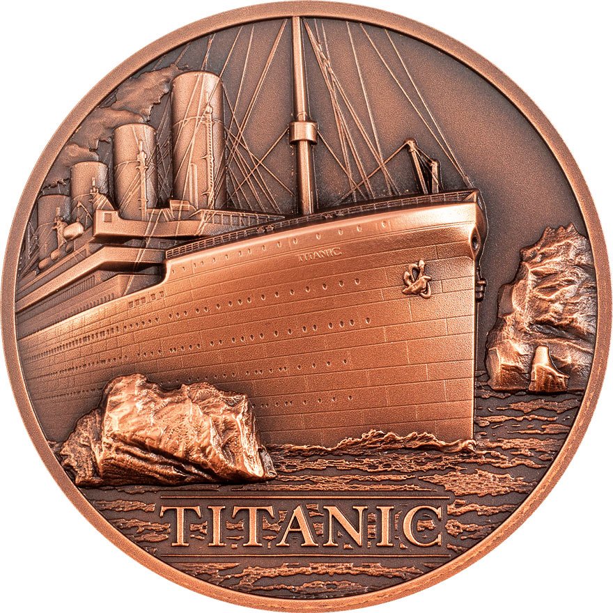 View 1: Kupfer Titanic 50 g Antik Finish - High Relief 2022