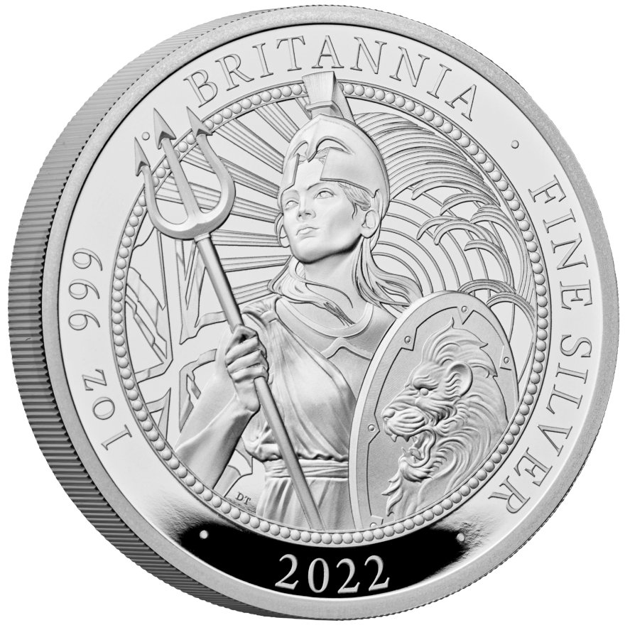 View 4: Silber Britannia 1 oz PP - 2022