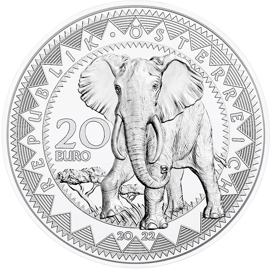 View 2: Silber Augen der Kontinente - Elefant PP - 2022
