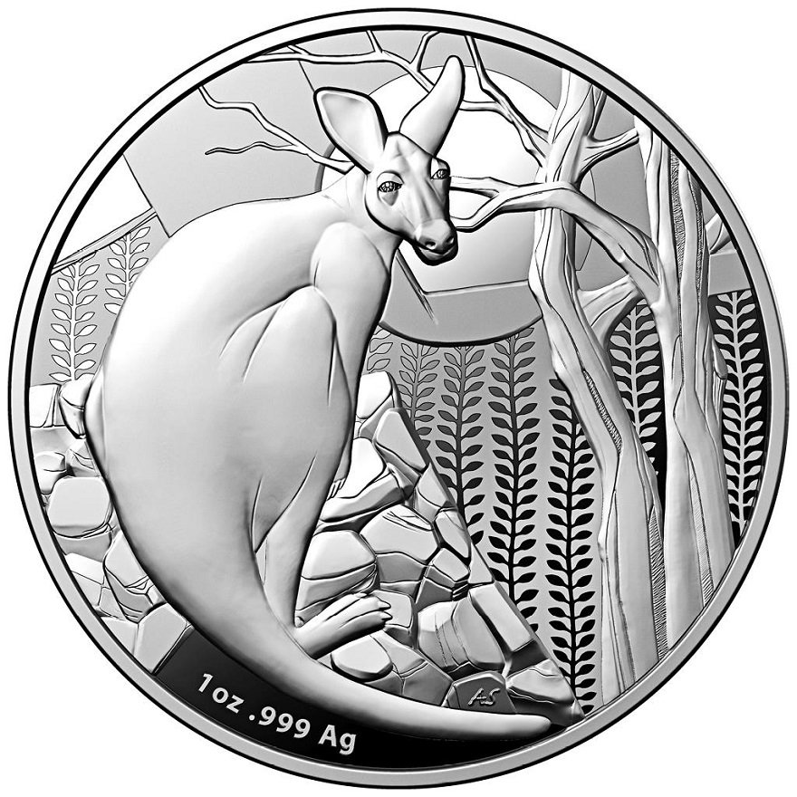 View 1: Silber Känguru - Impressions of Australia - 1 oz PP