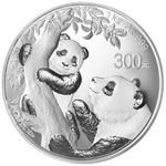 Silber China Panda 1000 g PP - 2021