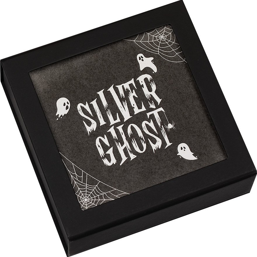 View 3: Silber Ghost 1 oz - Antik Finish HR - 2022