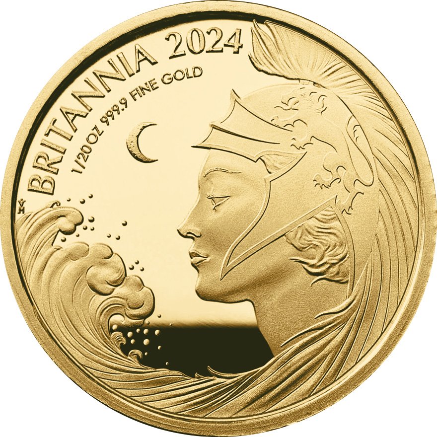 View 7: Gold Britannia - 3 Coin Set PP - 2024