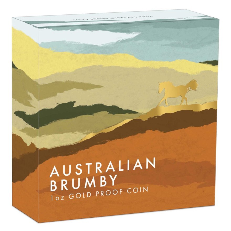 View 5: Gold Australian Brumby 1 oz PP - 2022