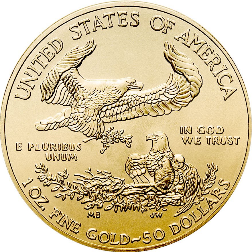 View 3: Gold American Eagle 1 oz