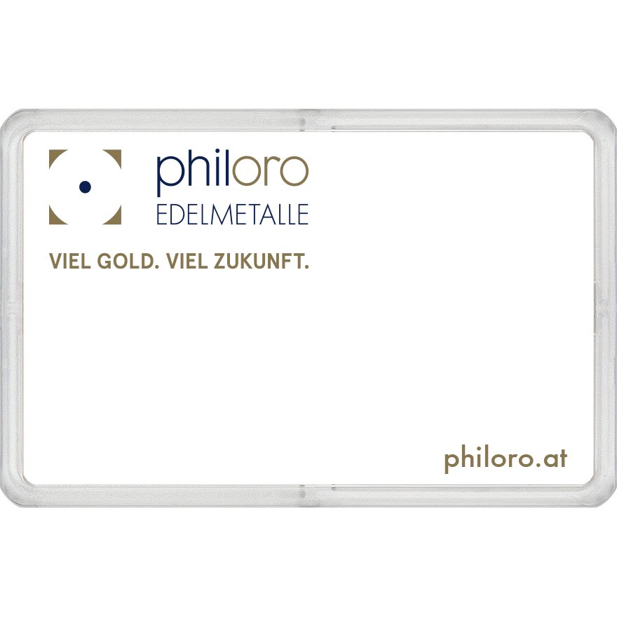 View 2: Goldbarren 0,5 g - philoro Geschenkkarte "Ein besonderer Tag"