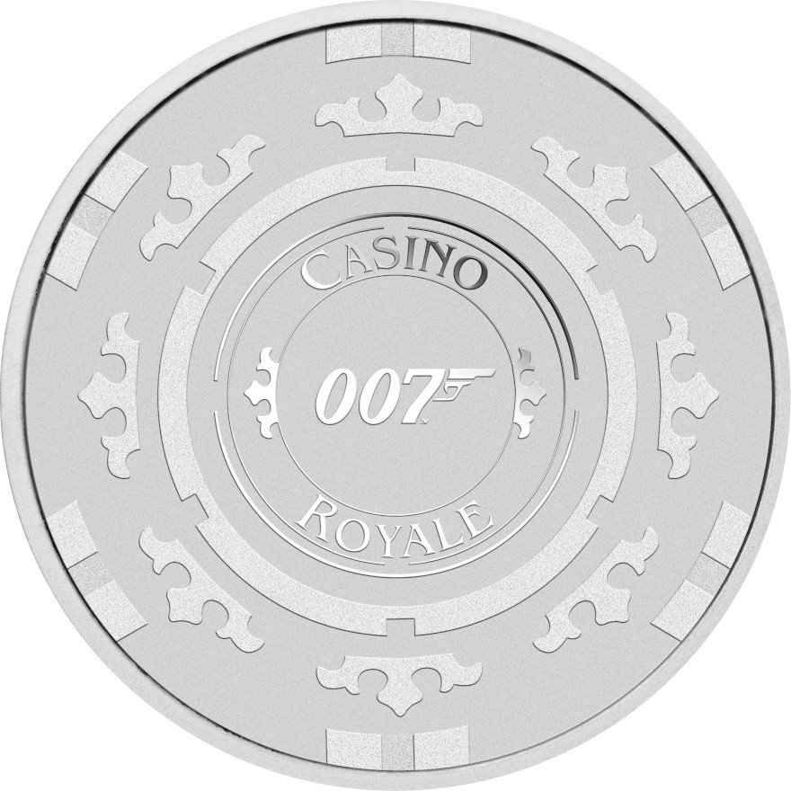 View 1: Silber James Bond 007 - 1 oz - Casino Royale 2023