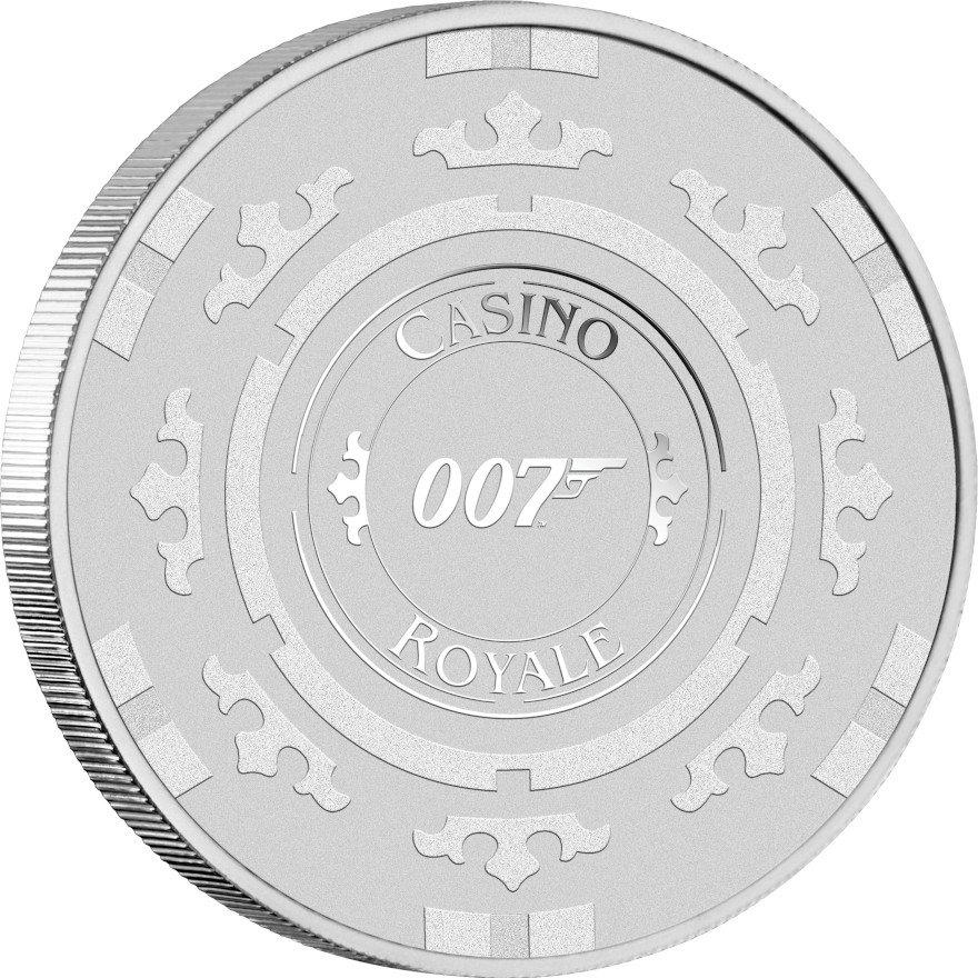 View 2: Silber James Bond 007 - 1 oz - Casino Royale 2023