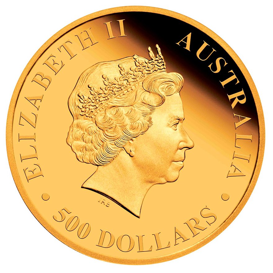 Back of the Gold Koala 5 oz PF - 2018