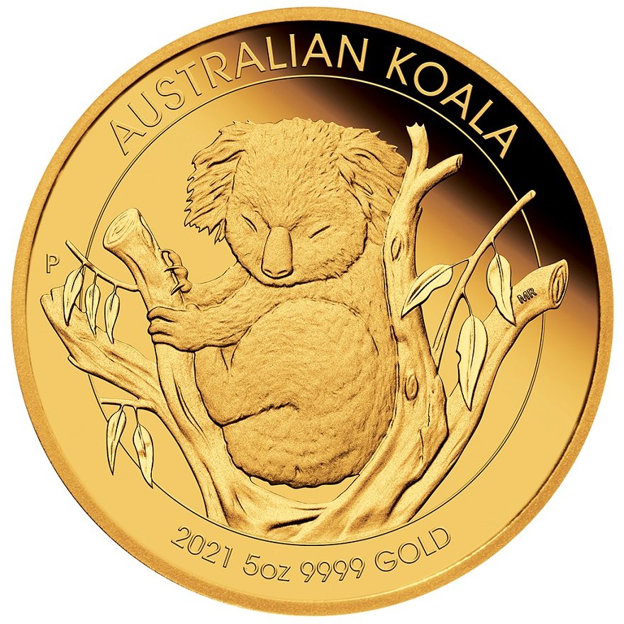 View 1: Gold Koala 5 oz PP - 2021