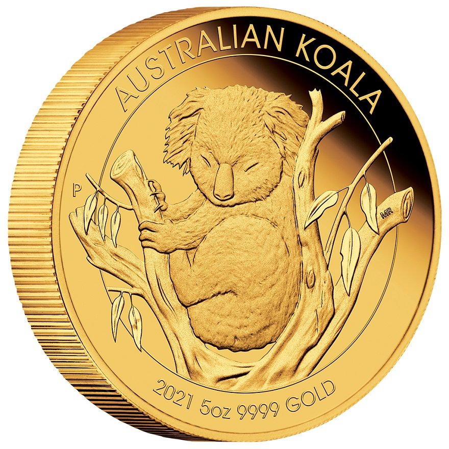 View 2: Gold Koala 5 oz PP - 2021