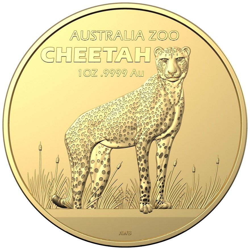 View 1: Gold Australia Zoo 1 oz - Gepard - RAM 2021