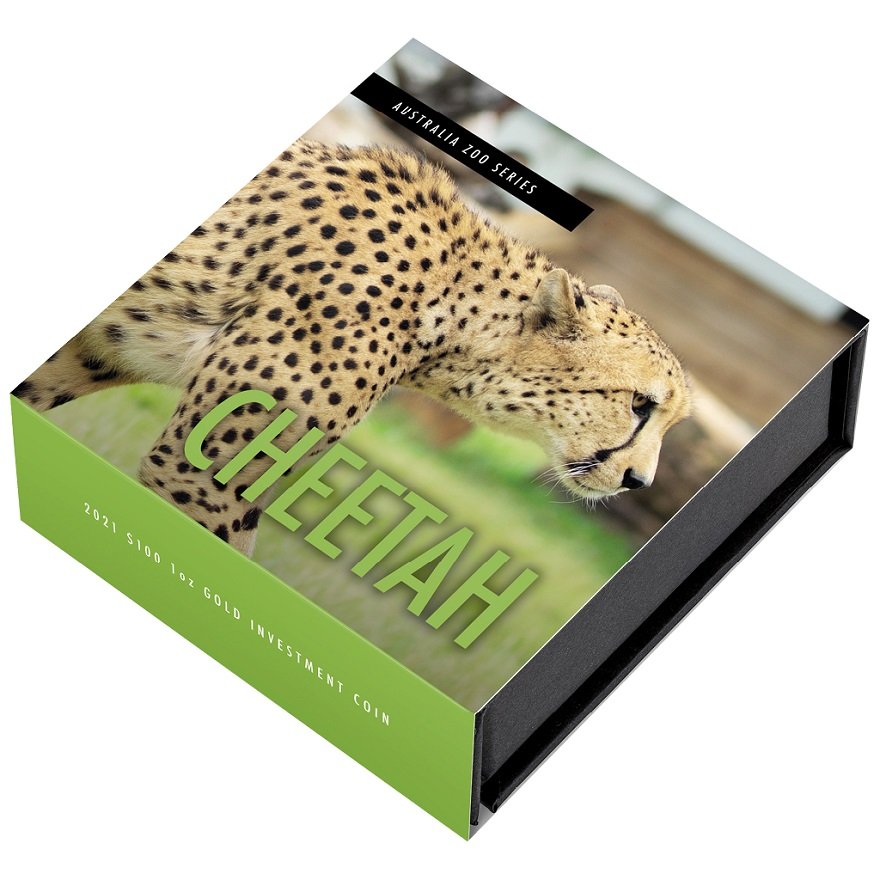View 4: Gold Australia Zoo 1 oz - Gepard - RAM 2021