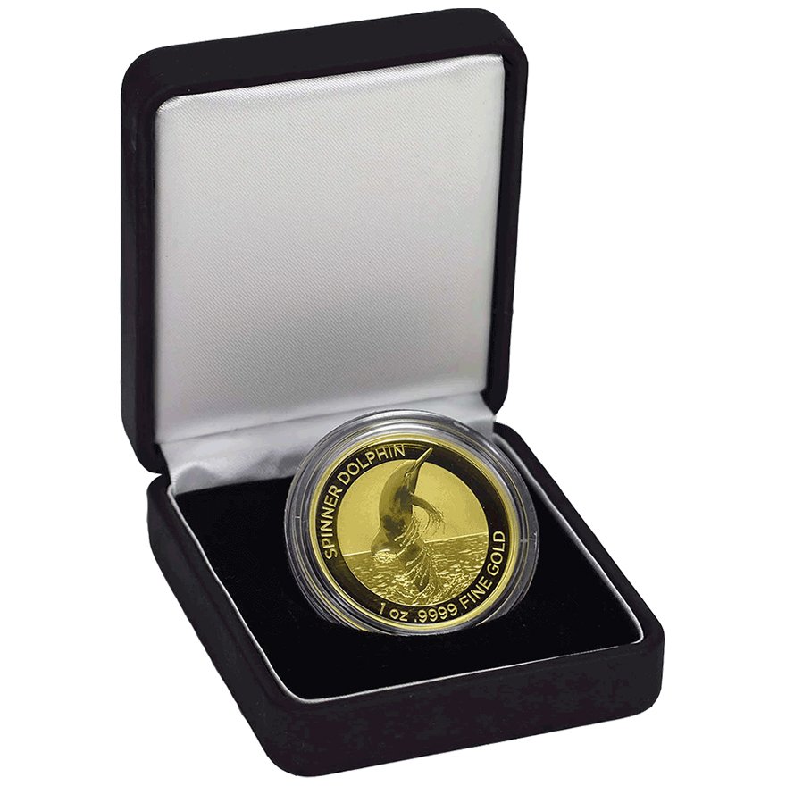 View 3: Gold Spinner Dolphin 1 oz - RAM 2020
