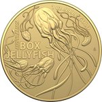 Gold Australia´s Most Dangerous 1 oz - Box Jellyfish 2023
