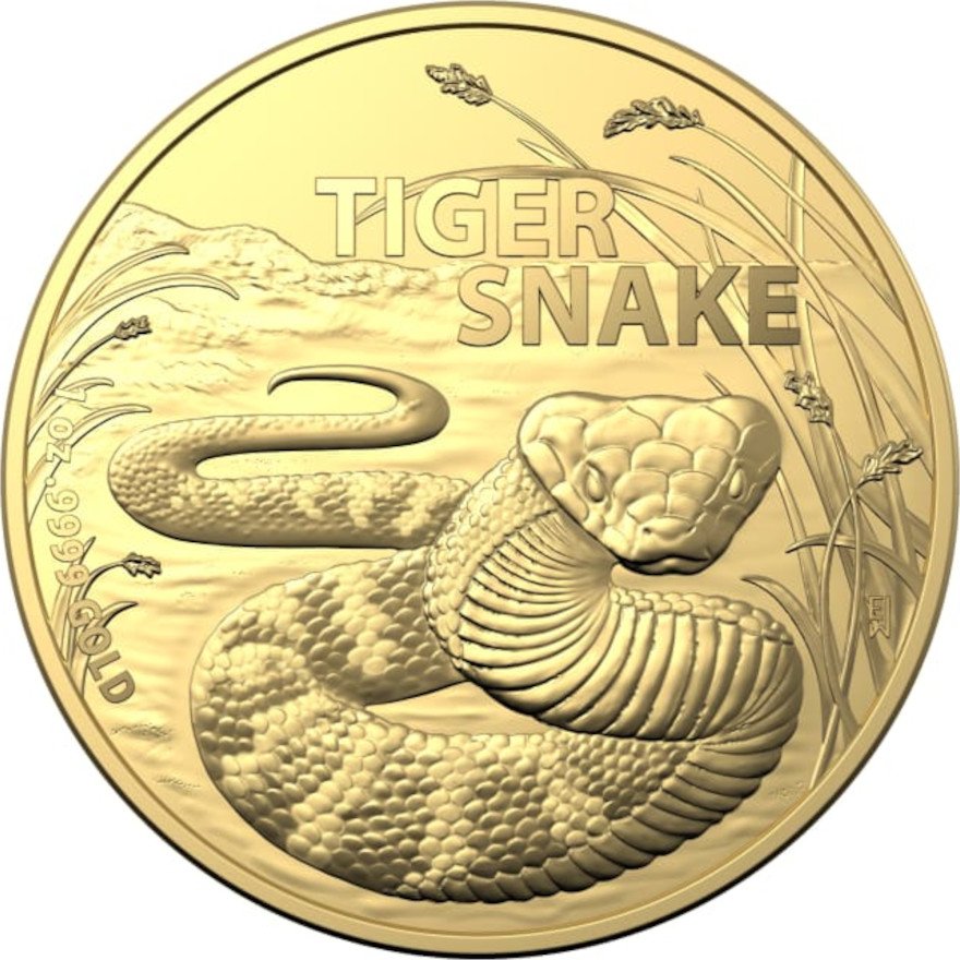 View 1: Gold Australia´s Most Dangerous 1 oz - Tiger Snake 2024