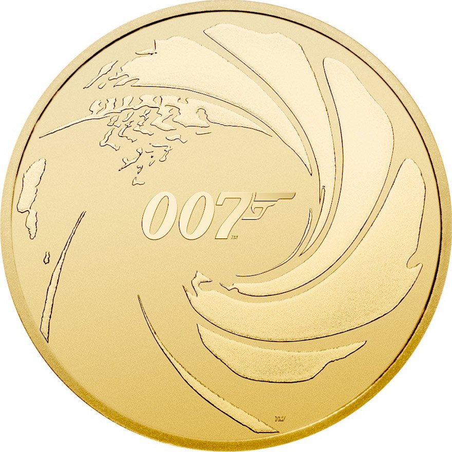 View 1: Gold James Bond 007 - 1 oz - 2020