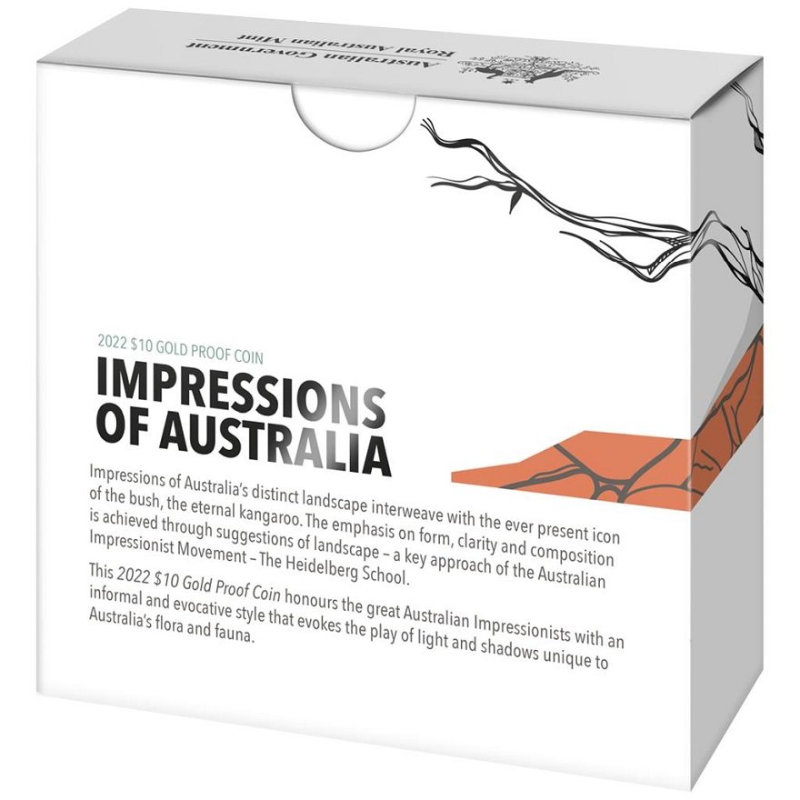 View 6: Gold Känguru 1/10 oz PP - Impressions of Australia - RAM 2022