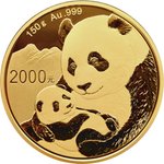 Gold China Panda 150 g PP - 2019