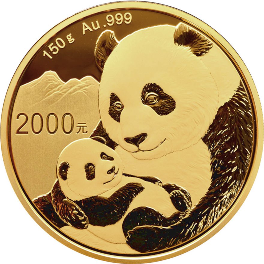 View 1: Gold China Panda 150 g PP - 2019