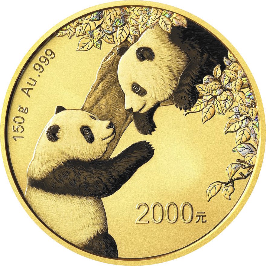 View 1: Gold China Panda 150 g PP - Irisierende Färbung 2023