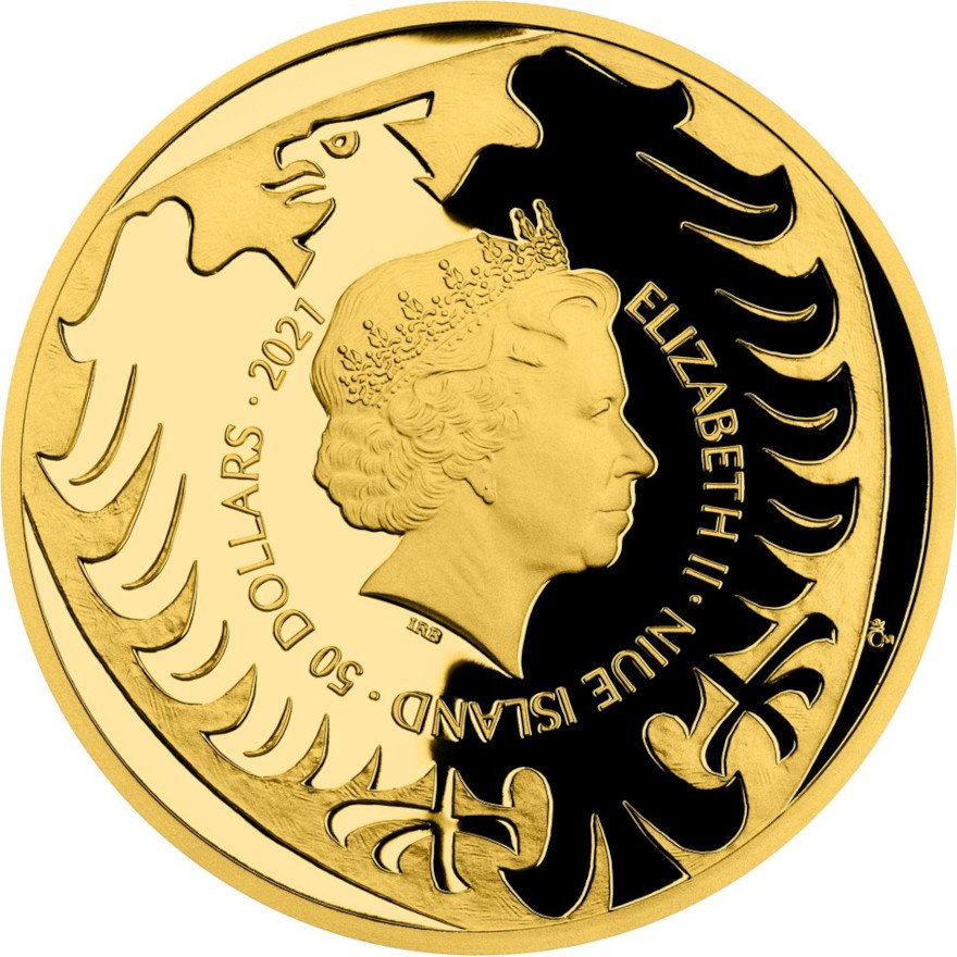 View 2: Gold Tschechischer Löwe 1 oz - PP - 2021 (inkl. Etui und COA)