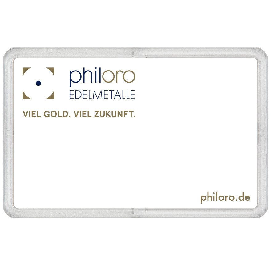 View 2: Goldbarren 0,5 g - philoro Geschenkkarte "Ein besonderer Tag"