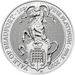 Platin The Queen's Beasts 1 oz - Yale of Beaufort 2020