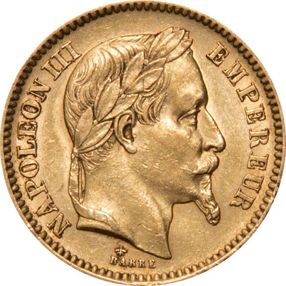 View 1: Gold 20 Francs