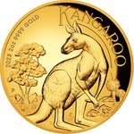 Gold Känguru 2 oz PP - High Relief 2023