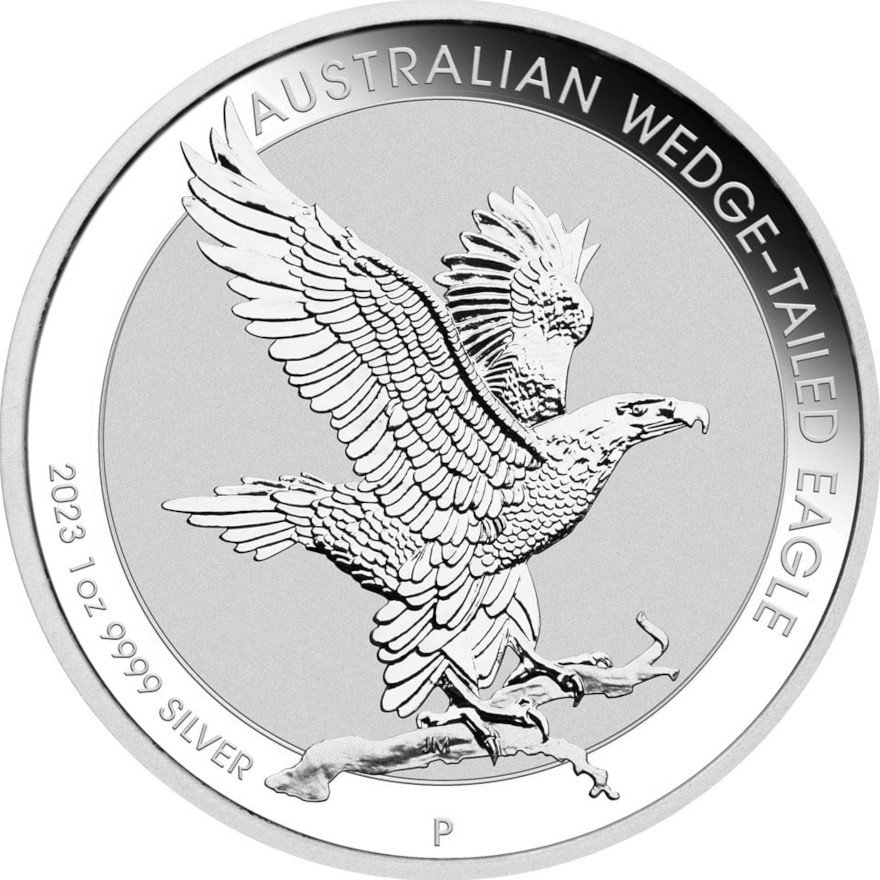 View 1: Silber Wedge Tailed Eagle 1 oz - 2023