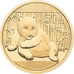 Front of the Gold China Panda 1/10