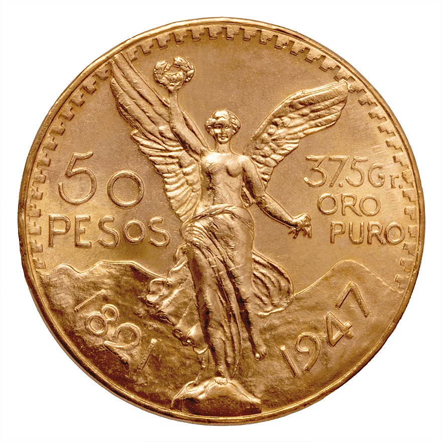 View 1: Gold Centenario 50 Mex. Pesos