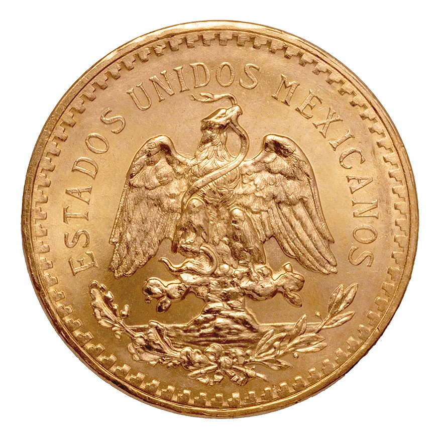 View 2: Gold Centenario 50 Mex. Pesos