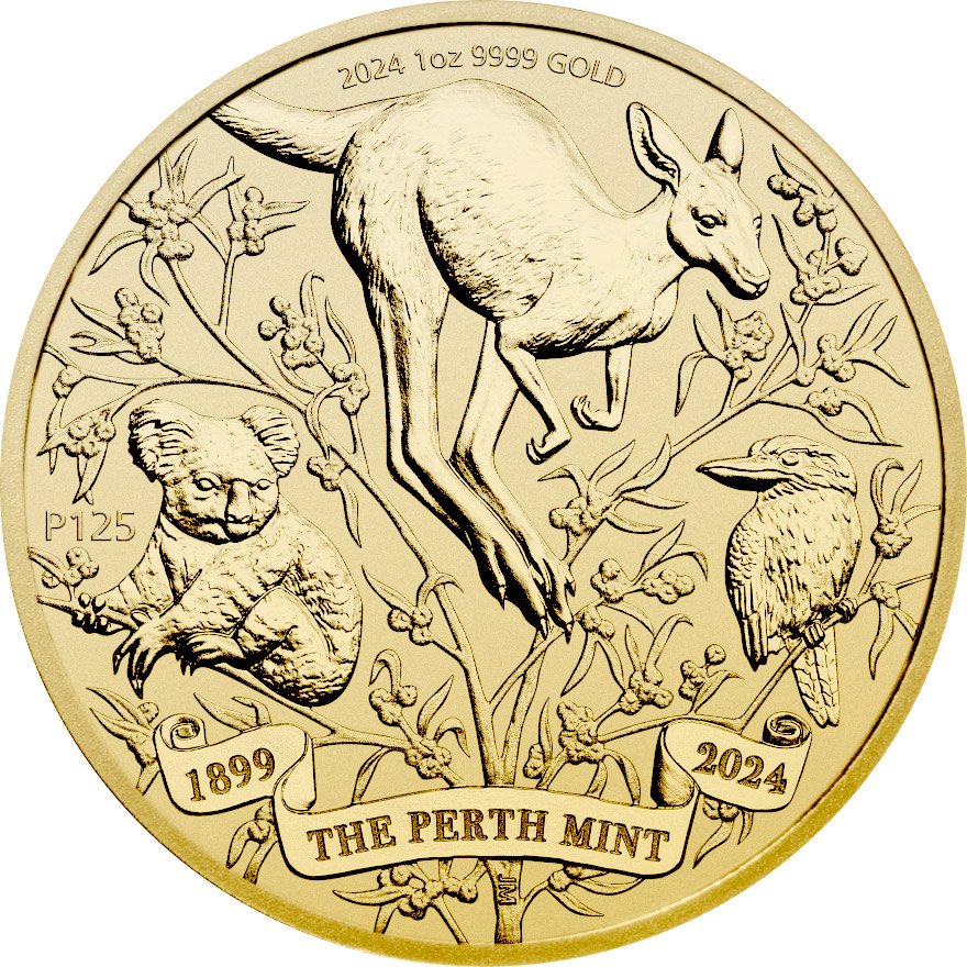 View 1: Gold 125. Jubiläum 1 oz - Perth Mint 2024