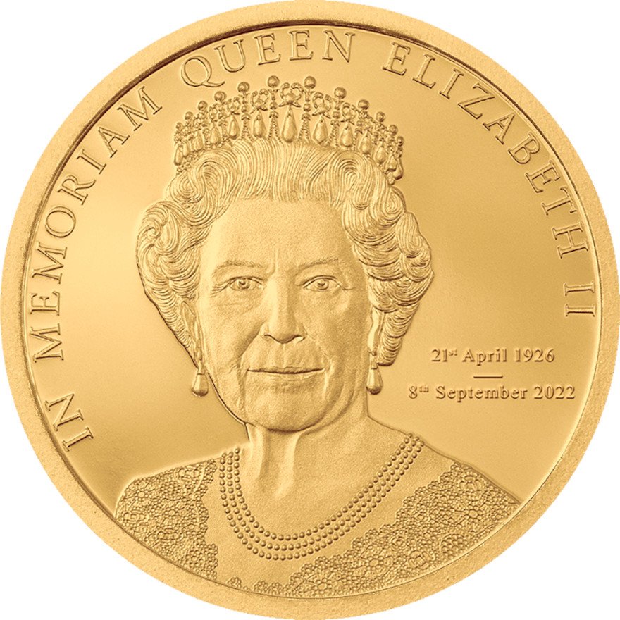 View 1: Gold Queen Elizabeth II - In Memoriam 0,5 g PP