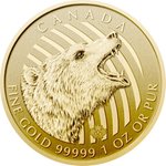 Gold Call of the Wild 1 oz - Grizzly 2016