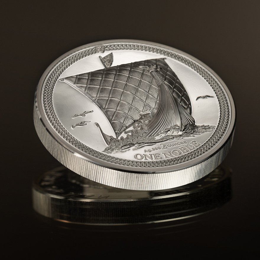 View 4: Silber One Noble Piedfort 2 oz PP - 2023