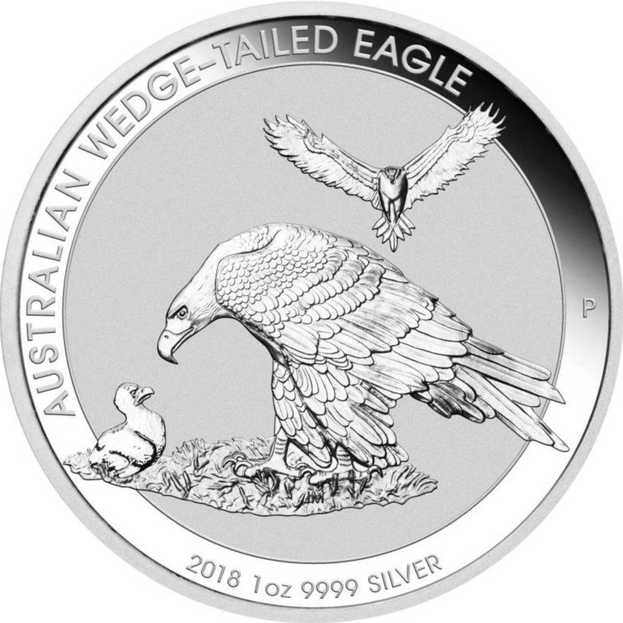 View 1: Silber Wedge Tailed Eagle 1 oz - 2018