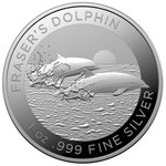 Silber Fraser's Dolphin 1 oz - RAM 2021