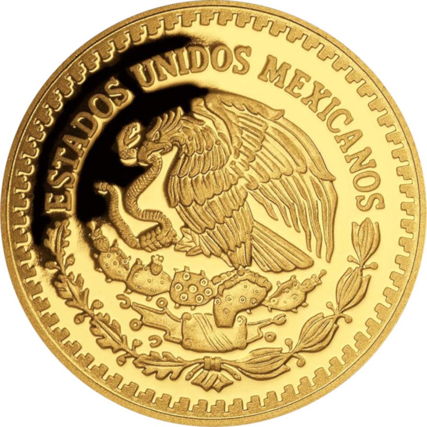 View 8: Gold Mexiko Libertad - 5 Werte Set - PP 2022